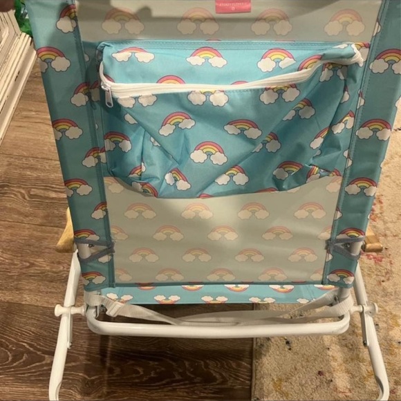 Stoney Clover Lane Target X Blue Rainbow Beach Chair Lounger - Picture 2 of 4